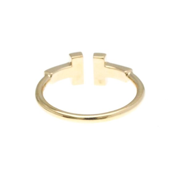 Tiffany T:T1 Ring in Yellow Gold with Diamonds | Tiffany  TIFFANY 18k Gold Diamond Ring